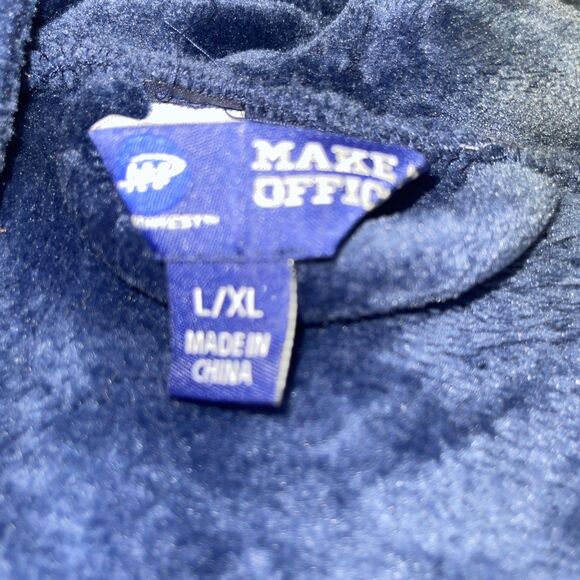 New England Patriots Men's Silk Touch Bath Robe, Large/X-Large - Picture 4 of 4